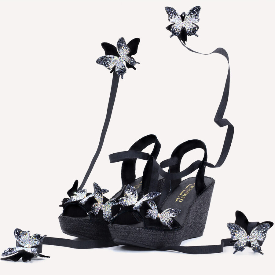 Serie Oro Mariposa Negro